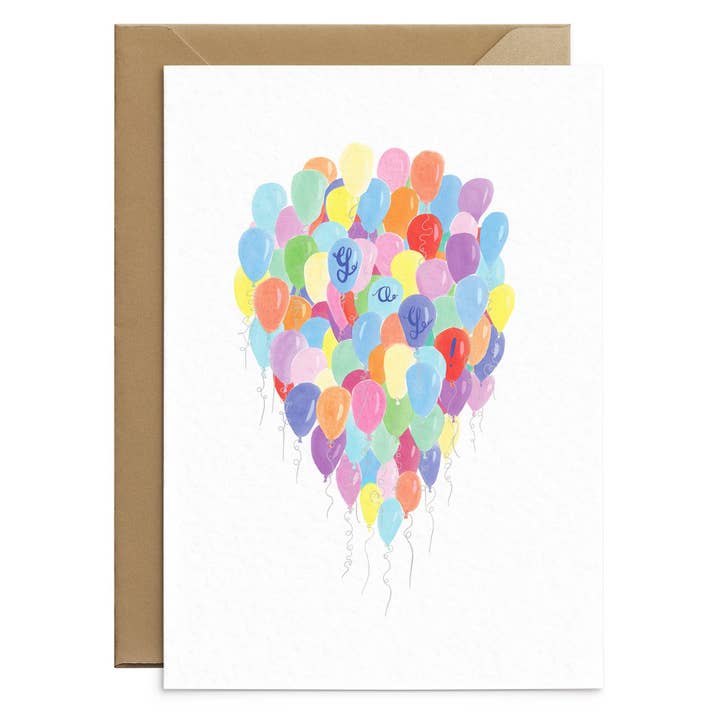 Ballonnen Yay Card voor wholesale door Poppins & Co.