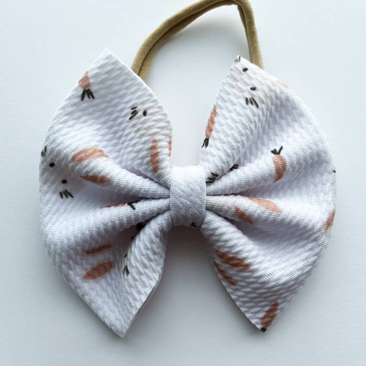 Baby Bow Headband - Bunnies for wholesale by Boho + Babe