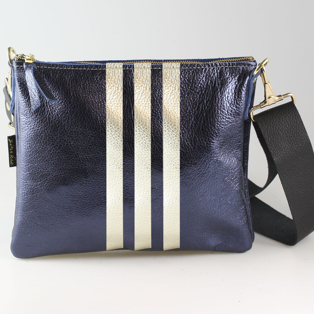 Zina Kao Exclusives – wholesale Crossbody bag – Women's – The METALLIC Stripe Taylor17