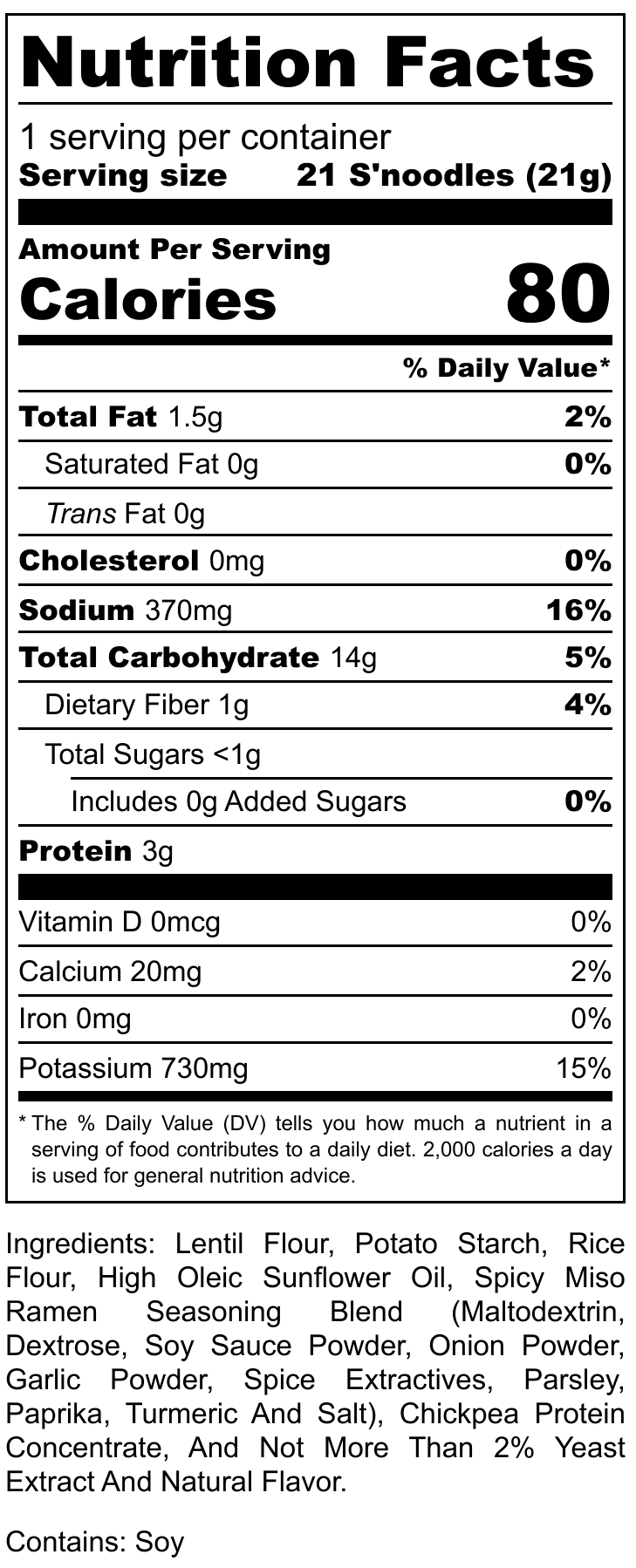 S'NOODS - Wholesale Chips - Mixed Single-Serve Case 1