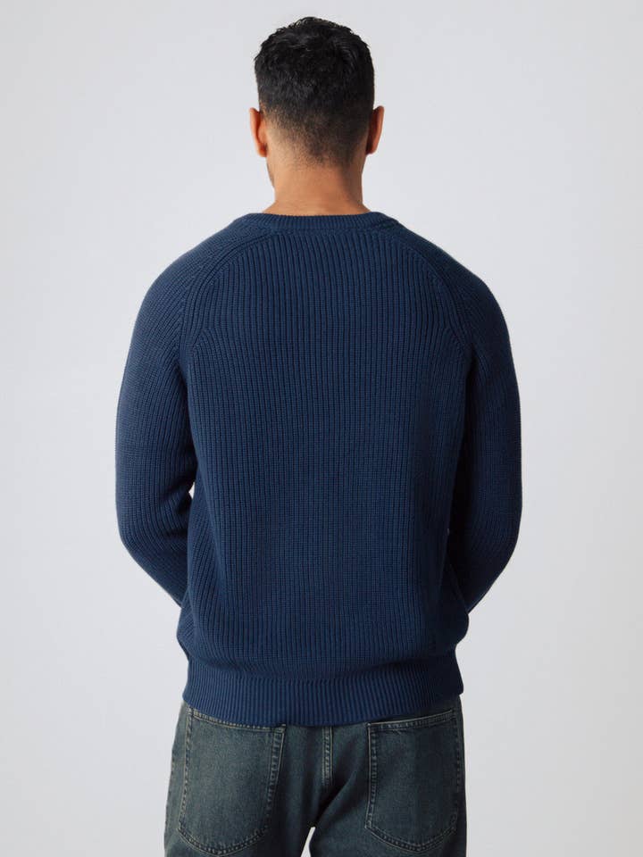 Honest Basics - Wholesale Knit Sweater - Men's - Heavy Knit Jumper Men10