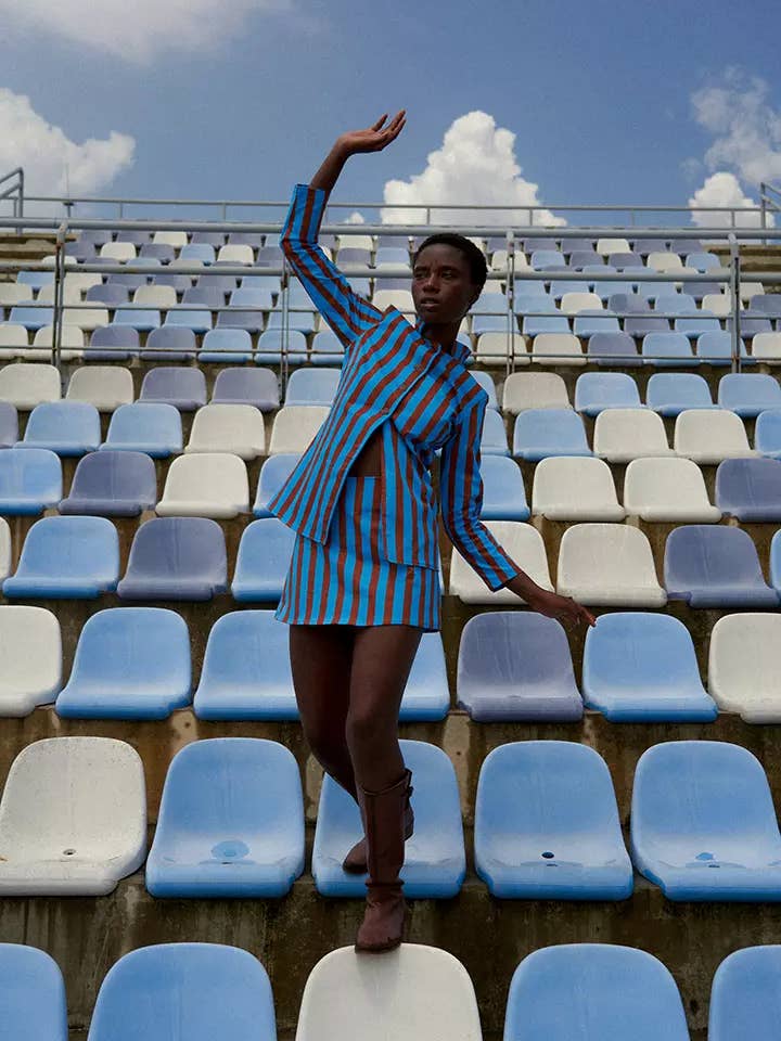 Equilibrio Mini Skirt for wholesale by Fenáreta