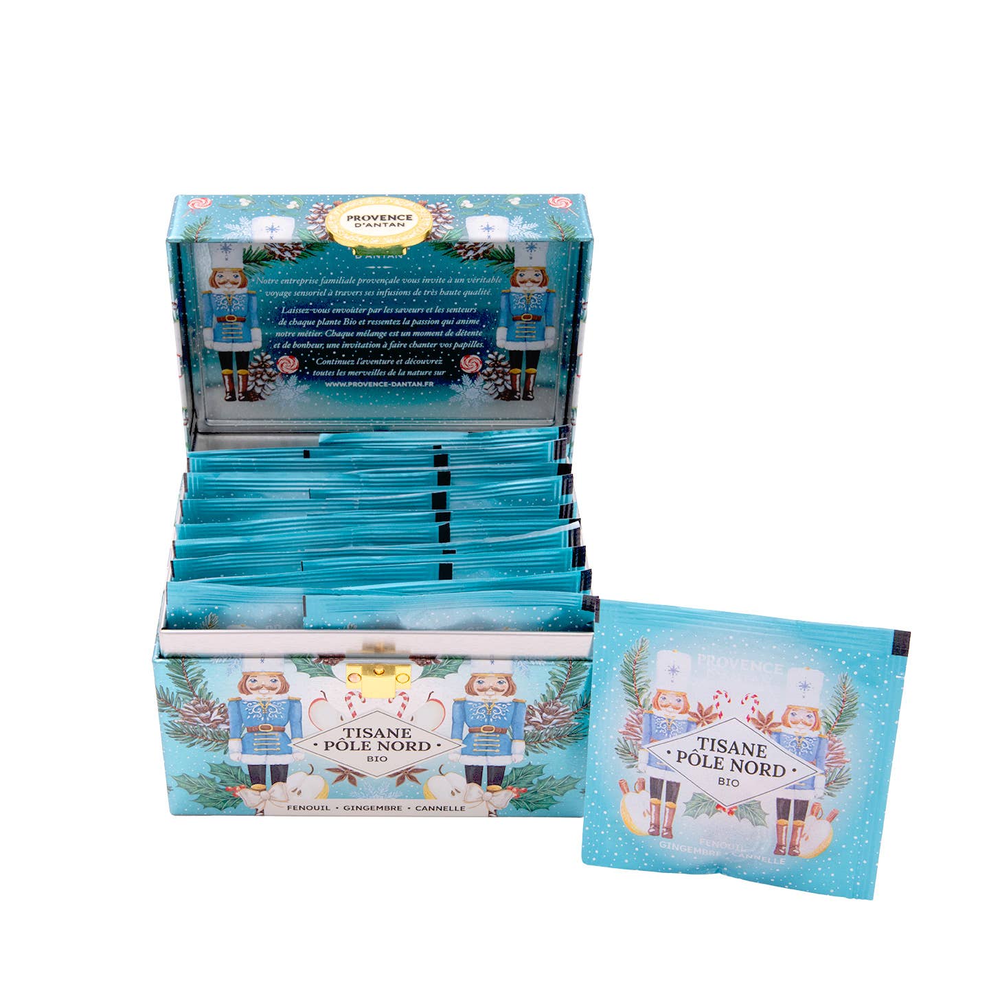 PROVENCE D'ANTAN - Wholesale Health/Detox Tea - North Pole Apple Fennel Ginger Organic* 20 bags2