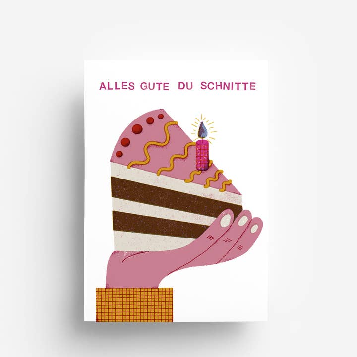 Schnitte Postcard DIN A6 for wholesale by jungwiealt
