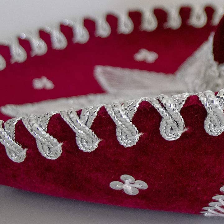 FESTMEX - Vente Chapeau de cowboy – femme - Chapeau Sombrero Mariachi Charro mexicain authentique pour adulte, chapeau mexicain haut de gamme pour fêtes costumées, 5 mai, 16 septembre5