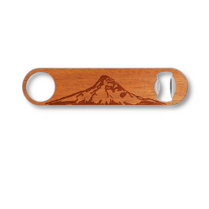 WUDN Handcrafted - Wholesale Bottle/wine opener - Wooden Industrial Bottle Opener (Cascade Range Collection)1