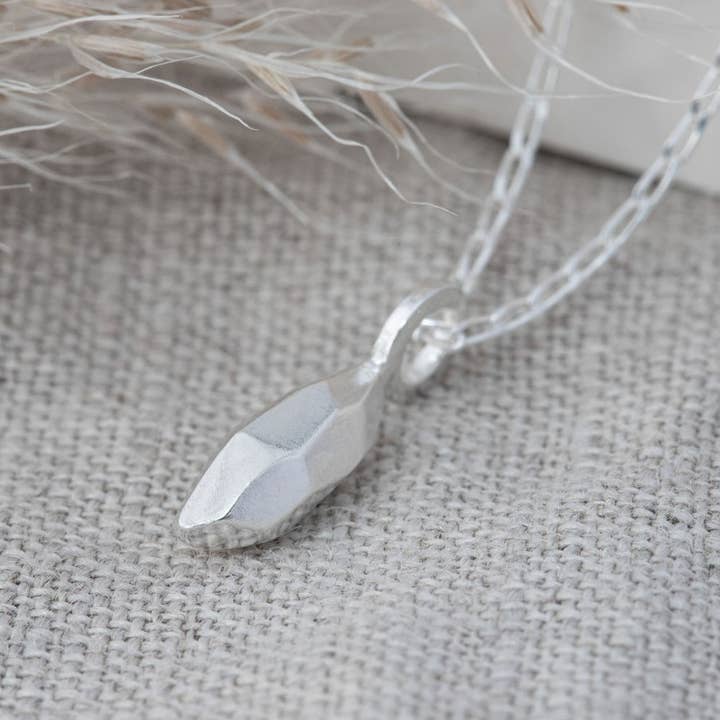 Asteroid necklace, silver for wholesale by Elin Horgan Jewellery