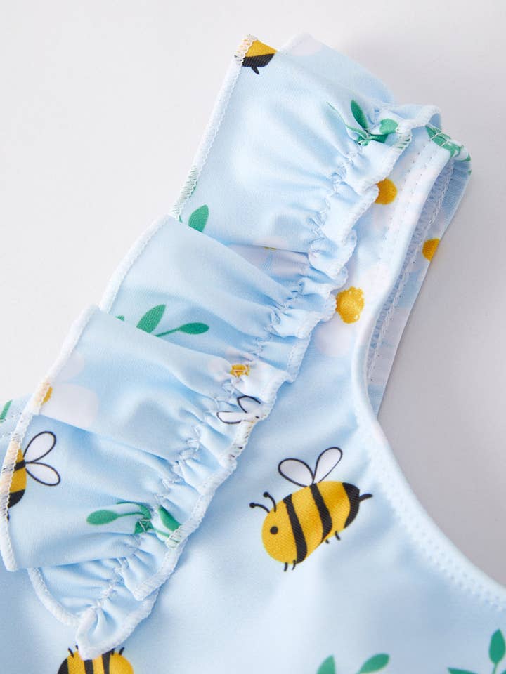 Rylee Faith Designs - Wholesale Two Piece Swimsuit - Kids - "Bee" Girls' Boutique Swimsuit
