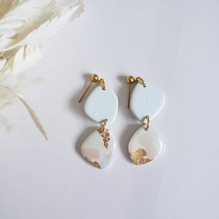 Caroline Pebble Earrings for wholesale by Sway & Clay
