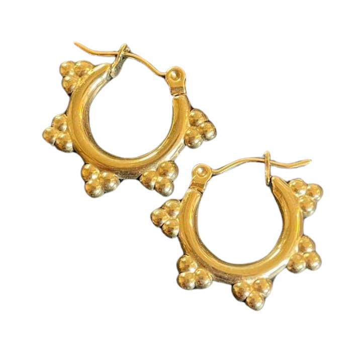 Metal øreringe | MINI BOHO HOOPS for engroshandel hos lovelevel