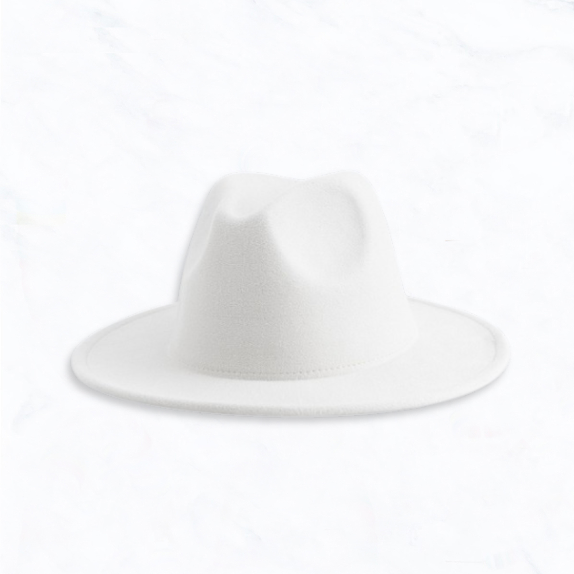 Suzie Q USA - Wholesale Fedora - Unisex - Flat Edge Felt Fedora Hat2