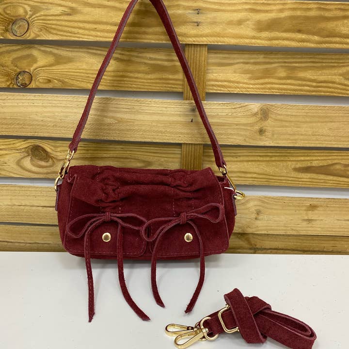 SWEET MAGIC MODA Y COMPLEMENTOS - Wholesale Shoulder Bag - Women's - SUEDE LEATHER BAG2