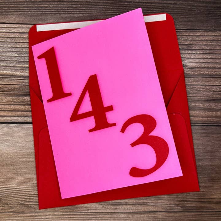 Carte Pink 143 pour la vente par Southern Goddess Designs