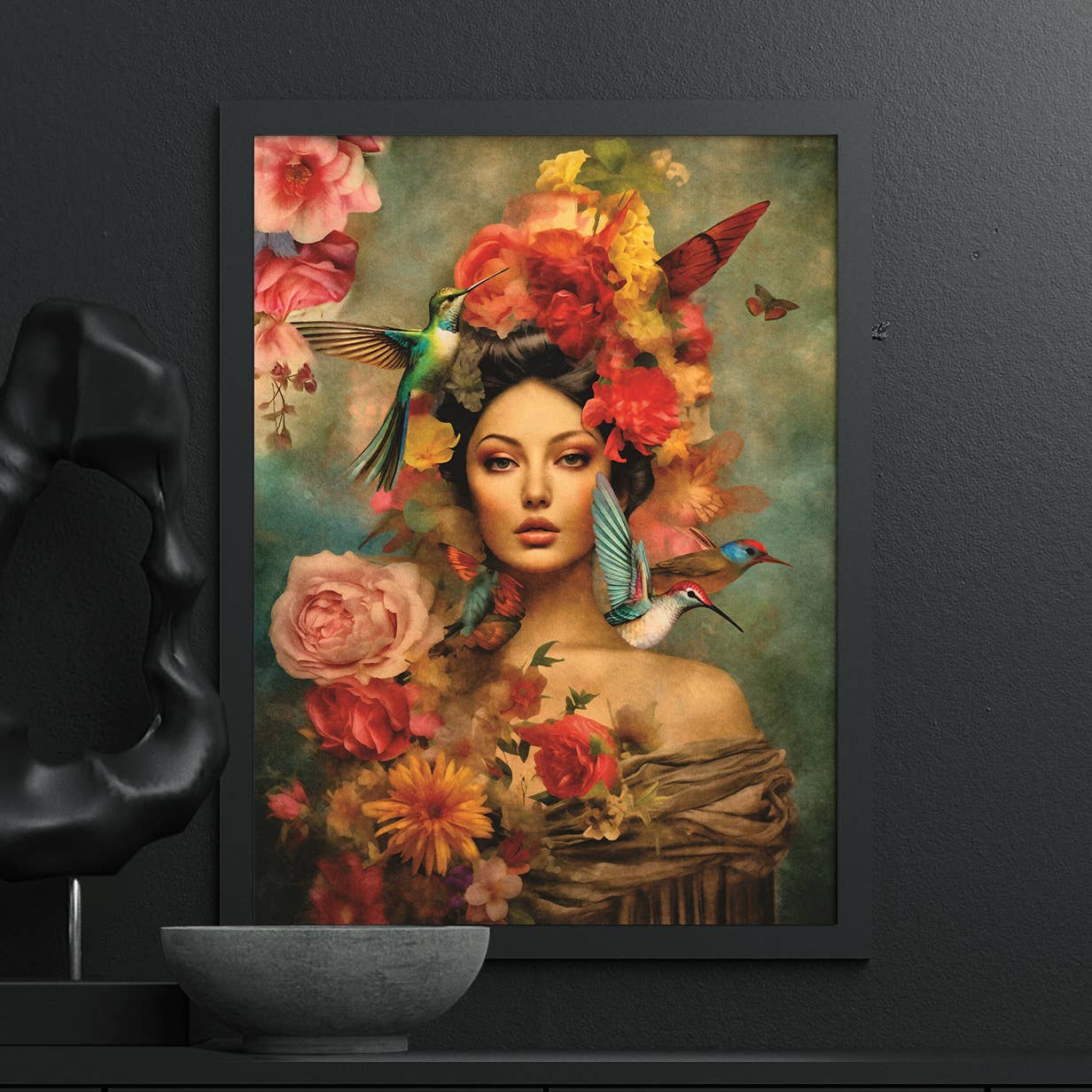 Craft Kreatively – Engroshandel Håndværk forsyninger – Cubansk kvinde decoupage rispapir - A3+ til hobbyprojekter1