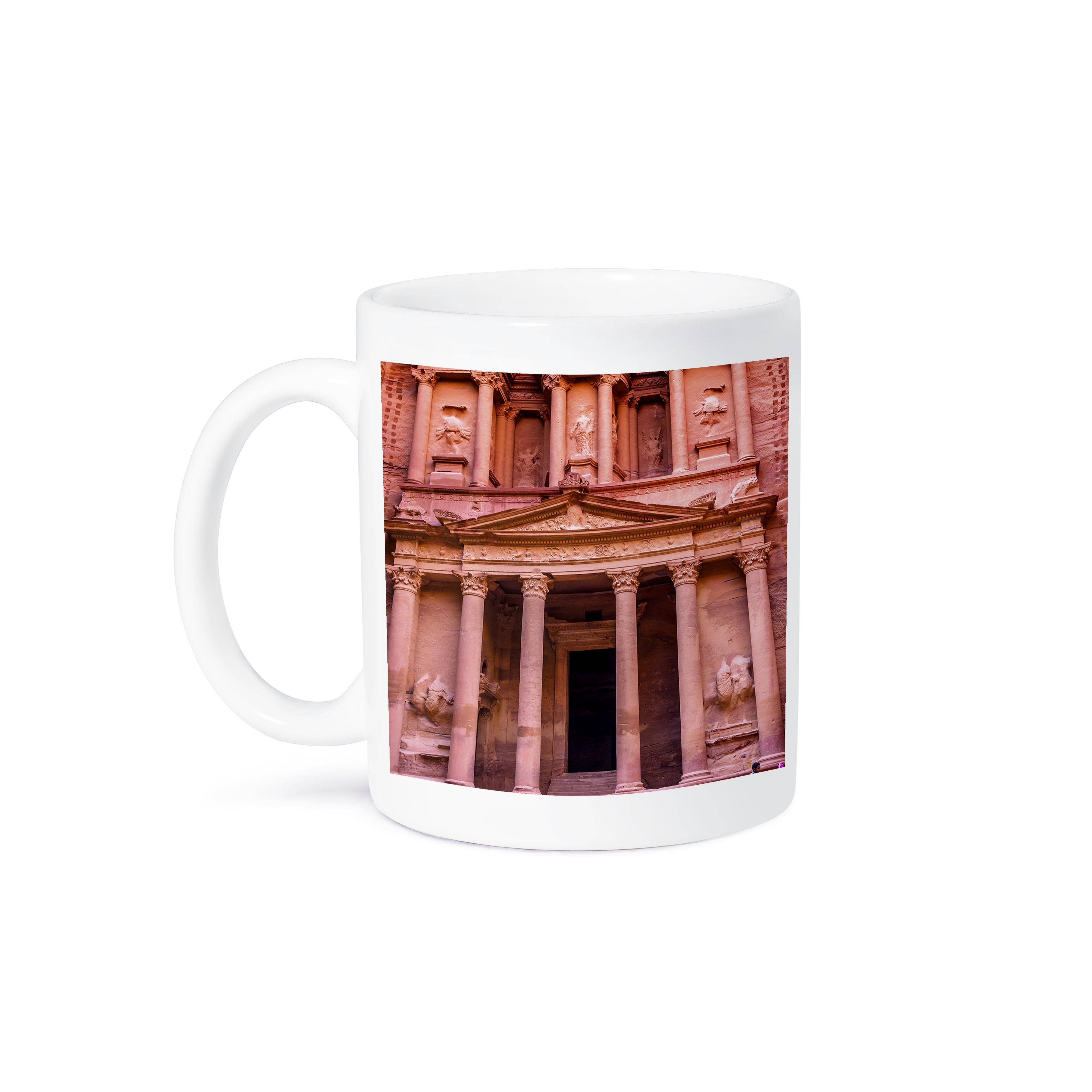 3dRose - Wholesale Coffee Mug - 3dRose, Yellow Treasury Becomes Rose Red in Afternoon, Petra Jordan., Mug8