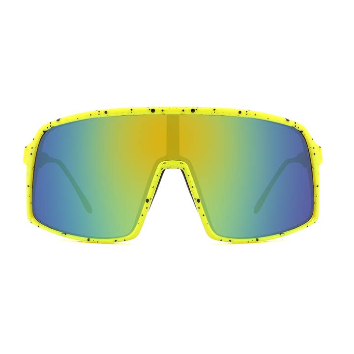 SolarX Eyewear - Wholesale Sunglasses - Unisex - 59146XL-POL - Polarized XL Shield Style Sunglasses6