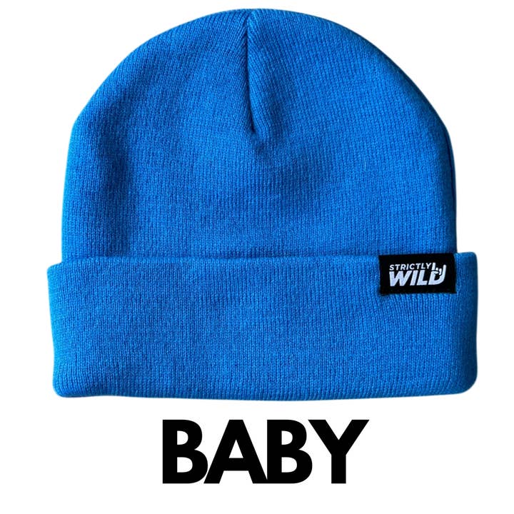Strictly Wild - Wholesale Beanie - Kids - Blue Blitz Beanie1