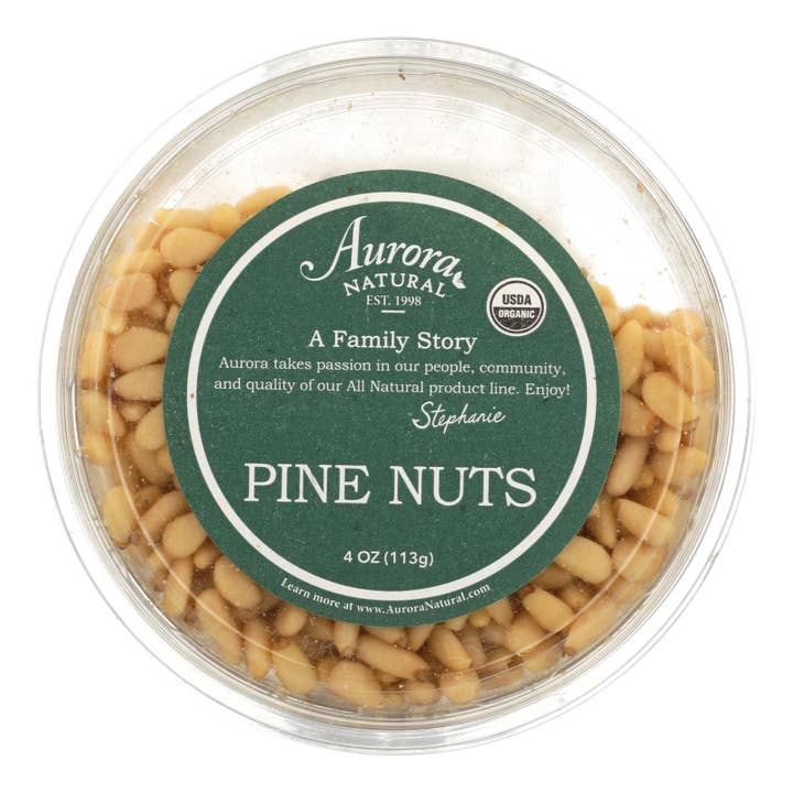 Ware Spark - Wholesale Nuts - Aurora Natural Products - Organic Pine Nuts - Case Of 12 - 4 Oz.