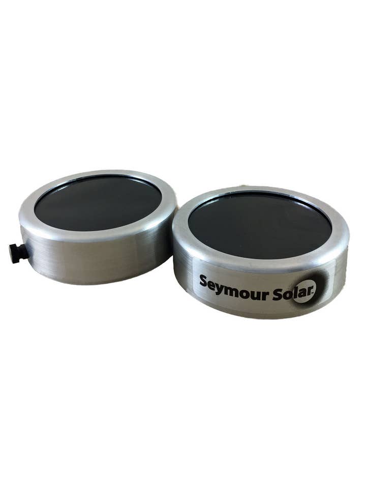 Paire de filtres solaires pour jumelles Seymour Solar ND5 – Kit d'observation solaire sécurisé pour la vente par Seymour Solar