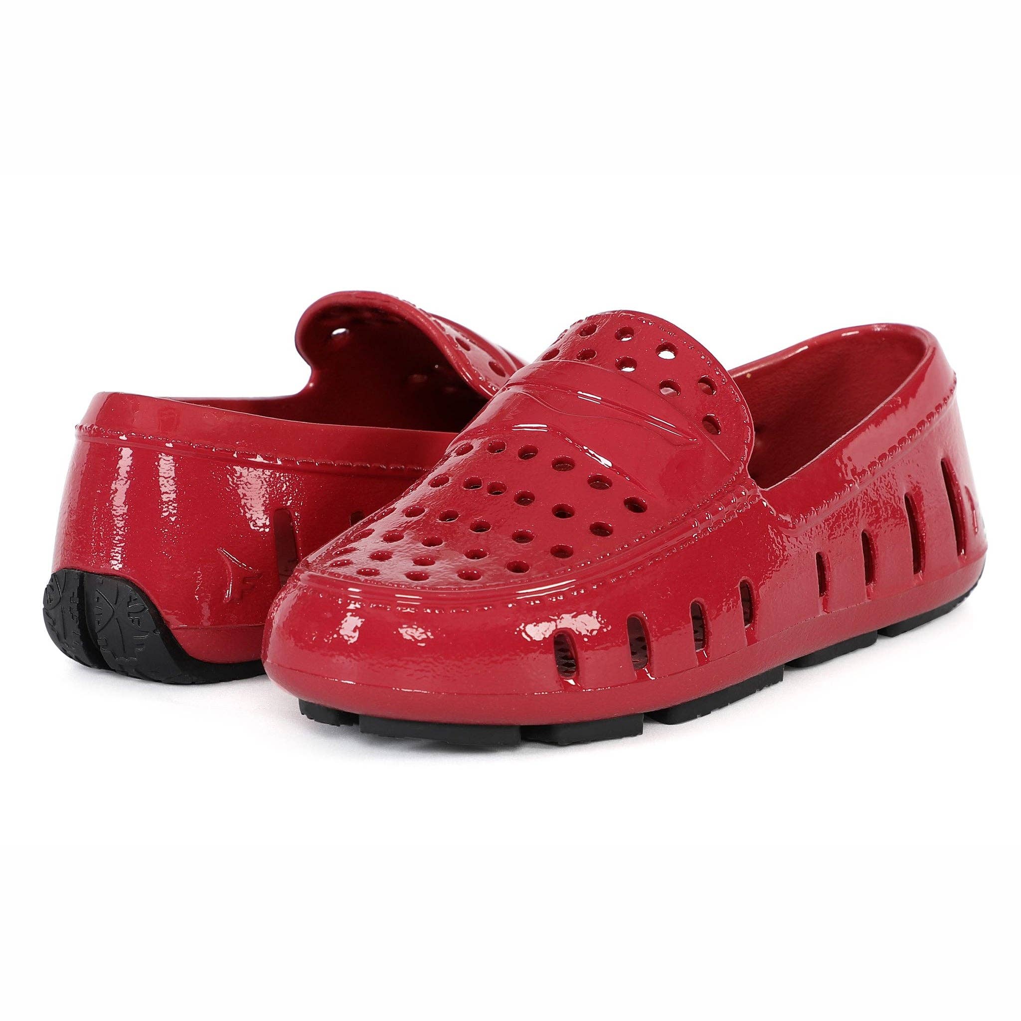 Floafers - Wholesale Casual Shoes - Kids - PRODIGY DRIVER RED PATENT/BLACK1