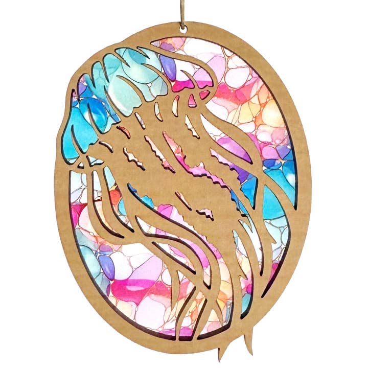 Ornement Méduse, Ornement de Noël de Plage pour la vente par Art by Sharell