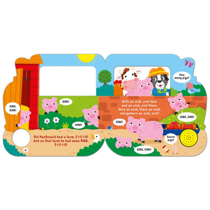 Kidsbooks Publishing - Wholesale Book - Kids - All Aboard! Old MacDonald had a Farm (Sound Book)