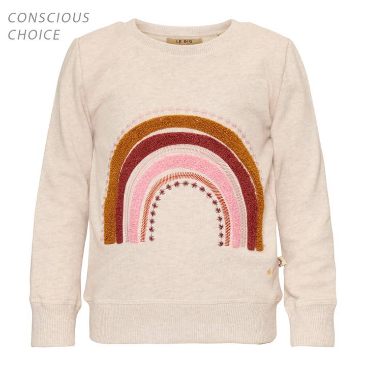 Way Sweatshirt - Desert Melange for wholesale by LE BIG
