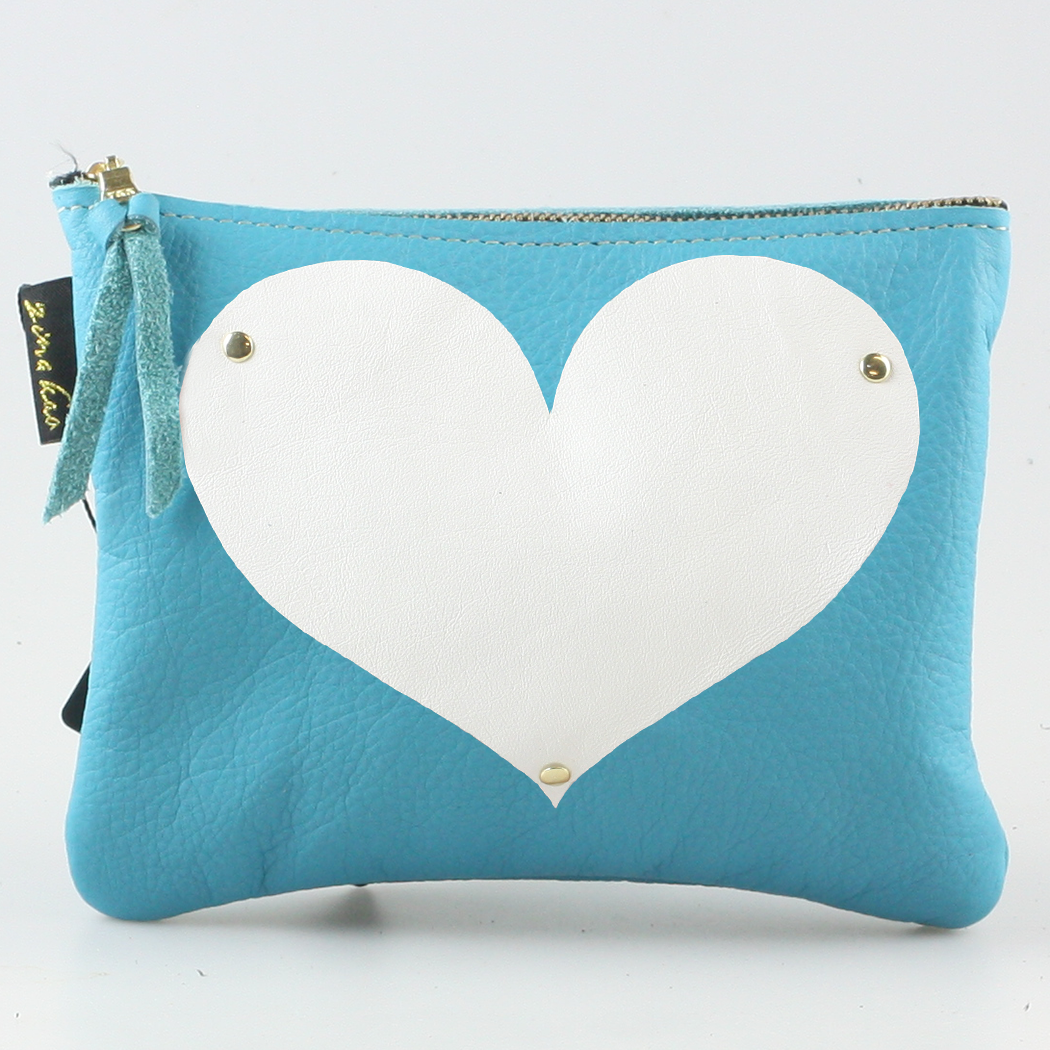 Zina Kao Exclusives – Engroshandel Posetaske - Dame – Soft Heart Applique: 3 størrelser! 25