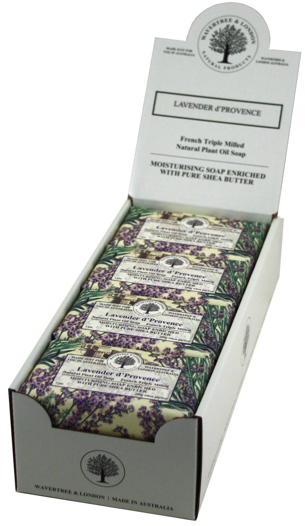 Wavertree & London - Wholesale Bar Soap - Wavertree & London Lavender D'Provence Luxury Soap Bars1