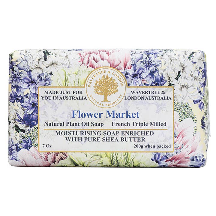 Wavertree & London - Wholesale Bar Soap - Wavertree & London Flower Market Luxury Soap Bars