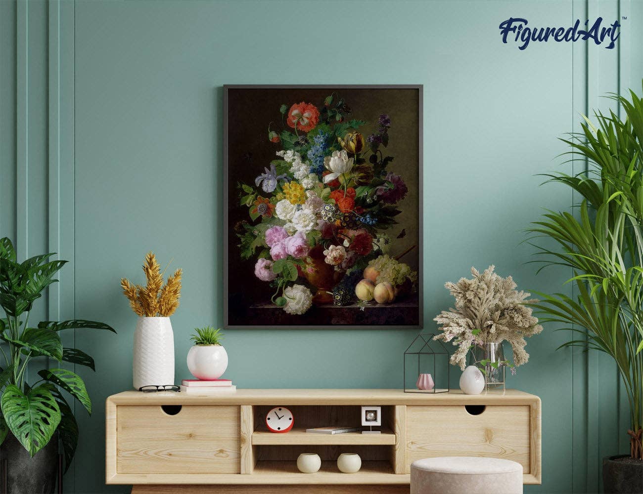 Figured'Art - Wholesale DIY Craft Kit - Paint by numbers - Jan Frans van Dael - Vase of Flowers3
