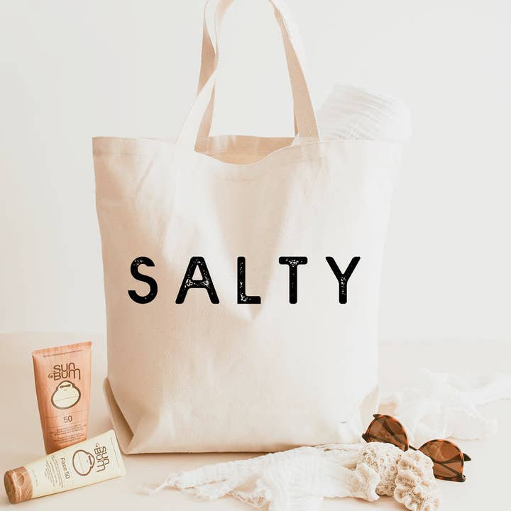 Love You a Latte Shop - Wholesale Tote Bag - Women's - Salty Tote Bag 2 SIZES