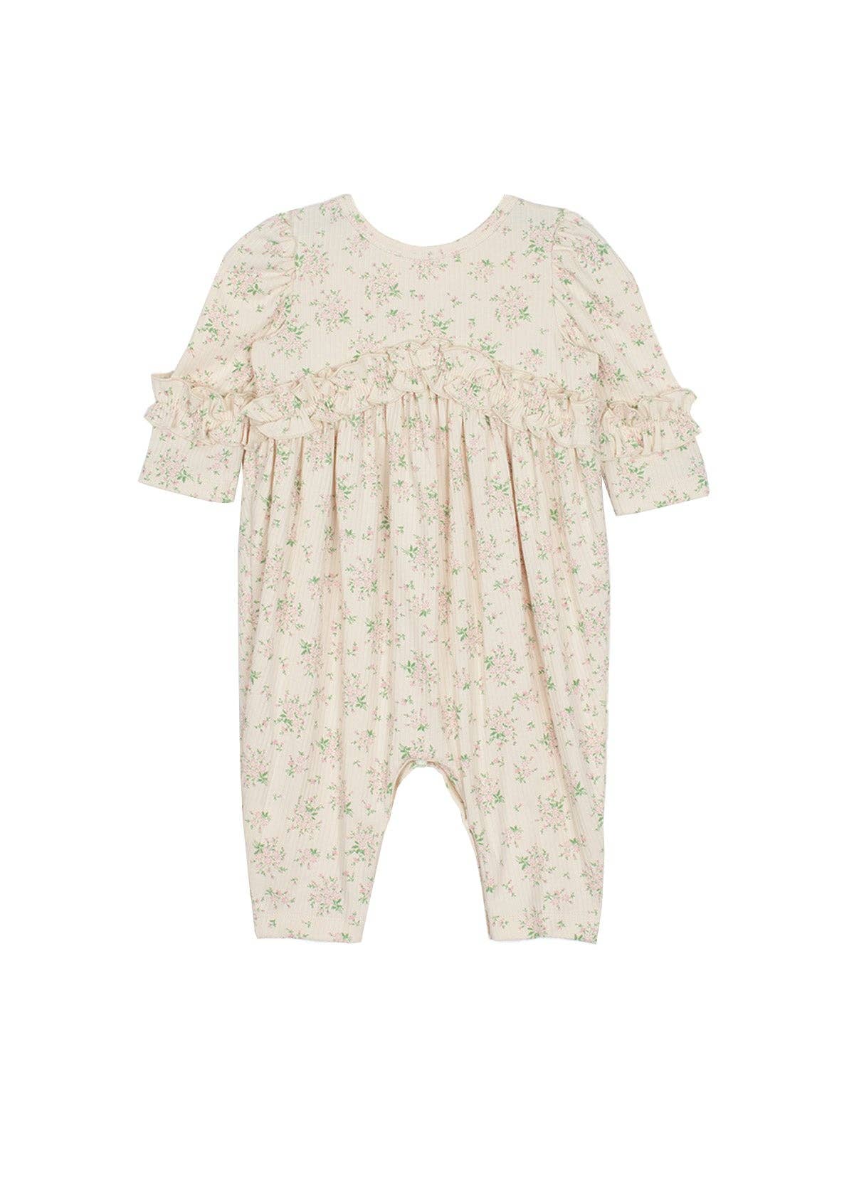 Ivory Breakfast in Bed Romper for wholesale on Faire1