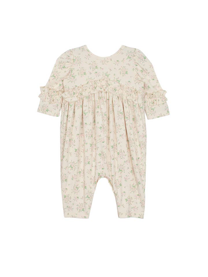 Ivory Breakfast in Bed Romper for wholesale on Faire1