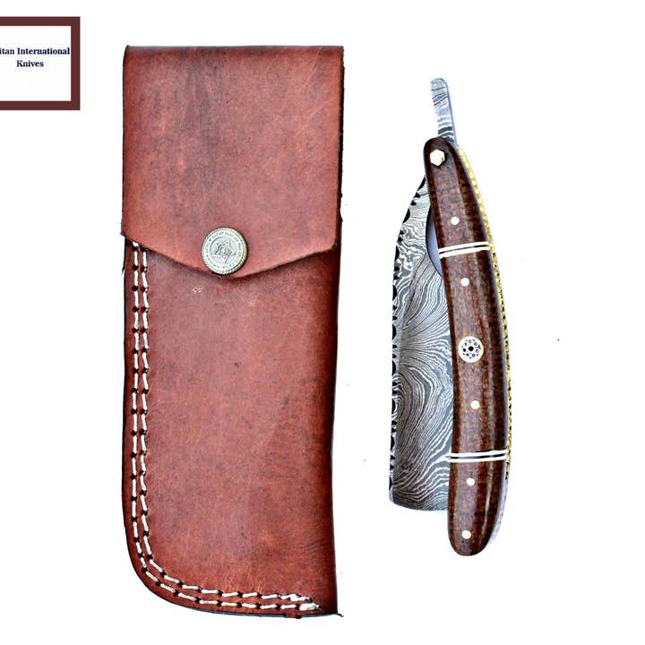 Titan International – Engroshandel Barberskraber – Mænd – TD-042 Straight Razor, traditionel barbering til mænd