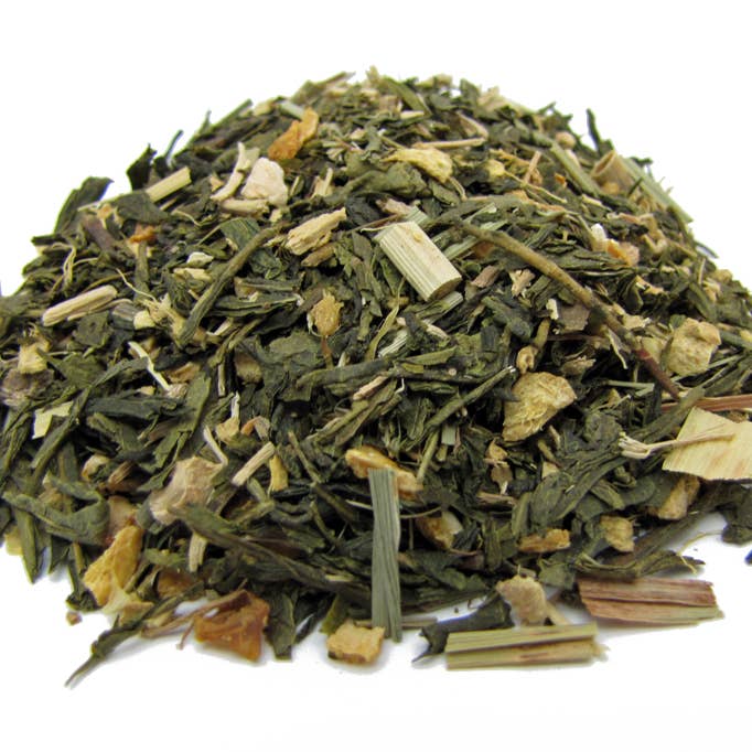 Simpson & Vail - Vente Thé en vrac - Mélange de thé vert biologique de Walt Whitman - Paquet de 1 once1