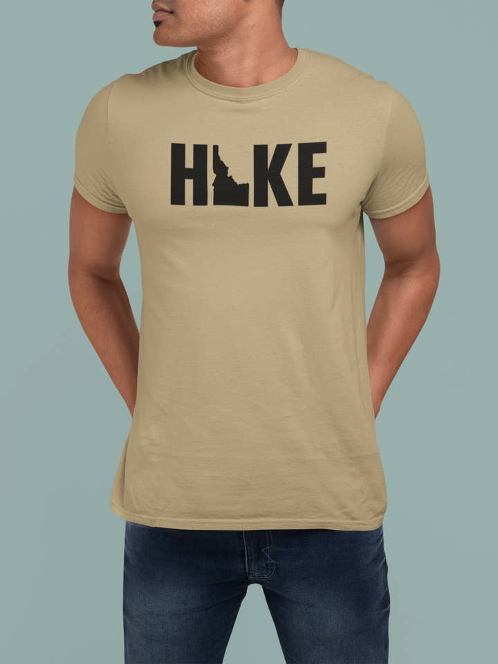 Hike Idaho Tee for wholesale by Wander West Threads