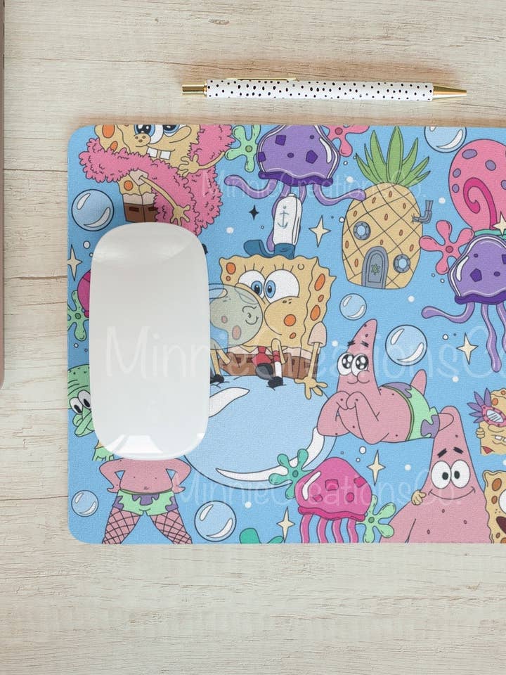 Alfombrilla de ratón Underwater Friends para venta al por mayor de Minnie Creations Co.