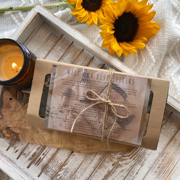 Soulistic Root - Essential Oils & Self Care Gifts - Wholesale Essential Oil - Self Care Gift Set – Travel Size Wellness Box6