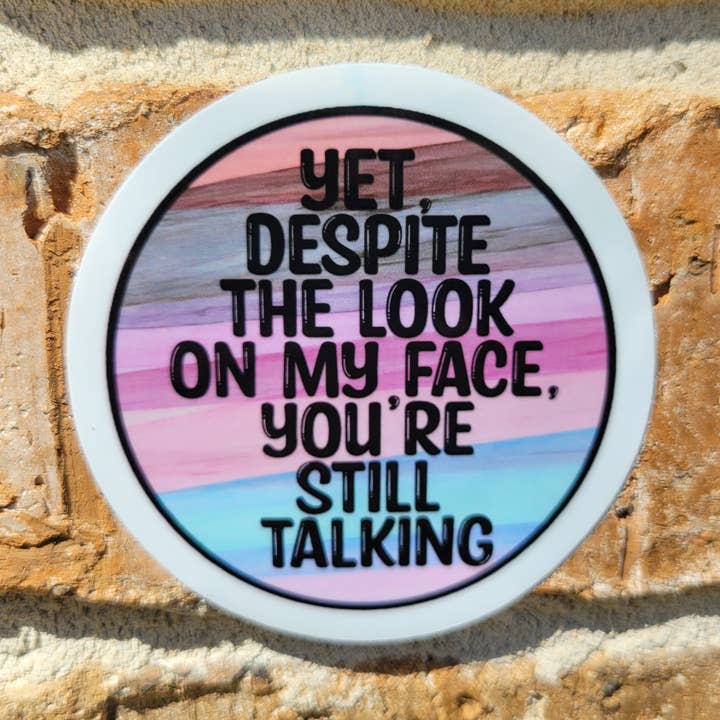 Autocollant vinyle laminé résistant à l'eau de 3 pouces pour la vente par Kodaandmom