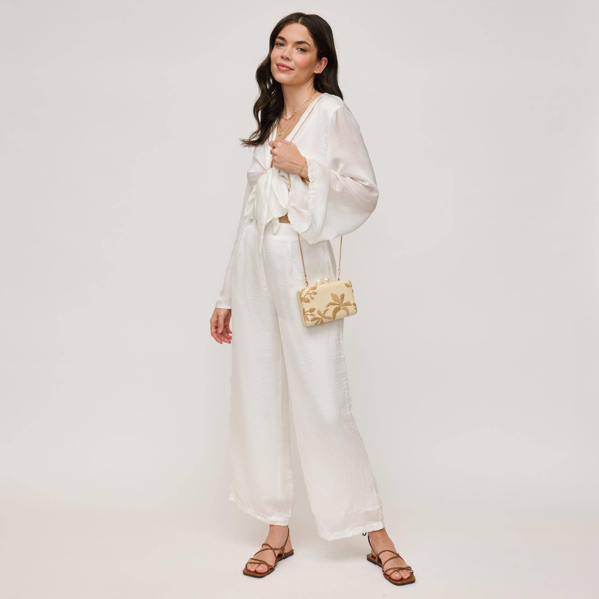 Natural Mala de Noite Estilo Praia Chique para venda a revendedores na Faire3