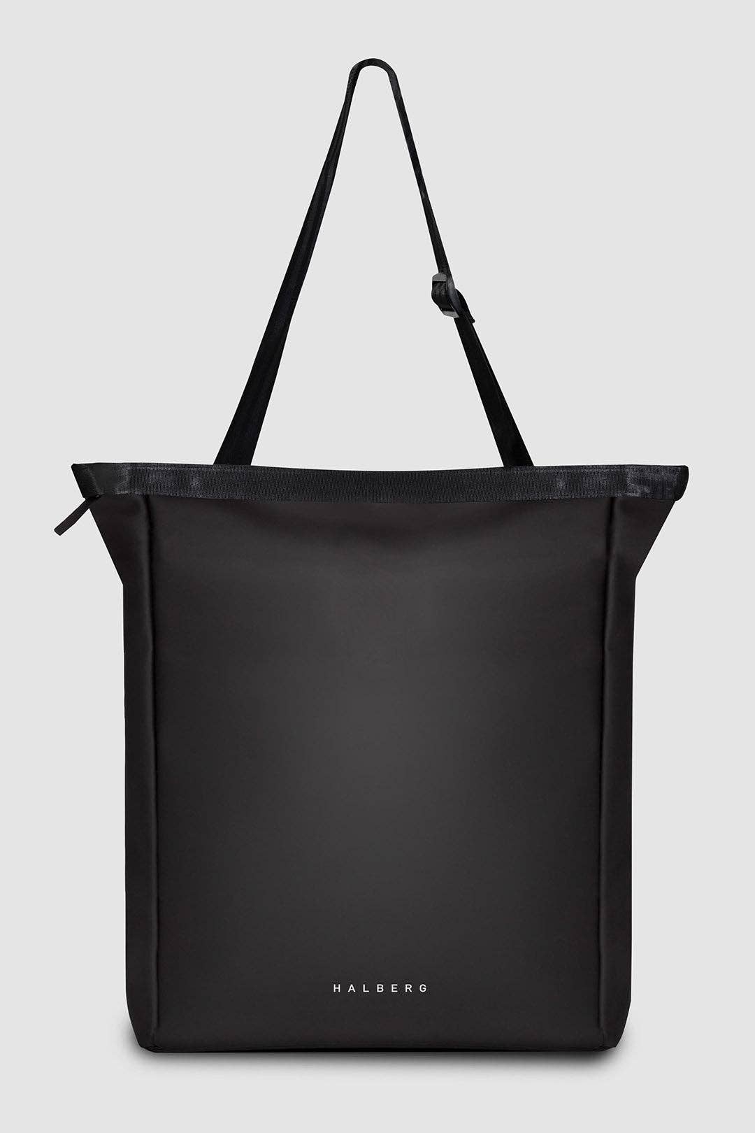 HALBERG - Wholesale Backpack - Unisex - Frankfurt PU matte black backpack2