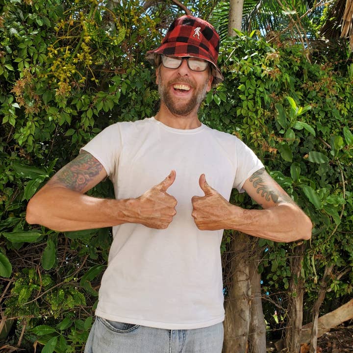 Sombrero de pescador reversible a cuadros Pook para venta al por mayor de POOK