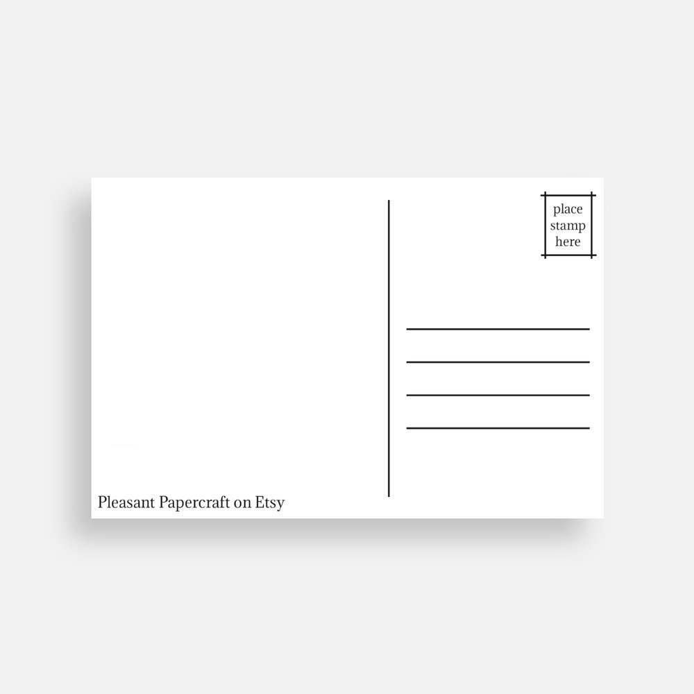 Pleasant Papercraft - Wholesale Postcard - Canada Flag Stamp Postcard1