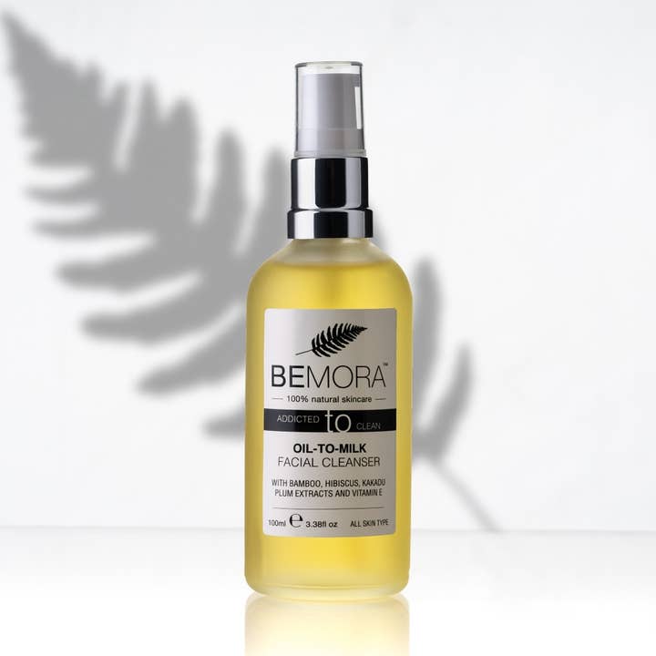 ADDICTED TO CLEAN OIL TO MILK FACIAL CLEANSER (100ml) for wholesale by Bemora Skincare Limited