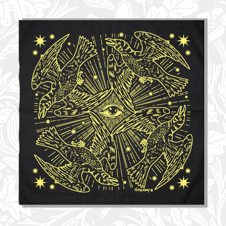 Providence Bandana for wholesale by Primaeval Press