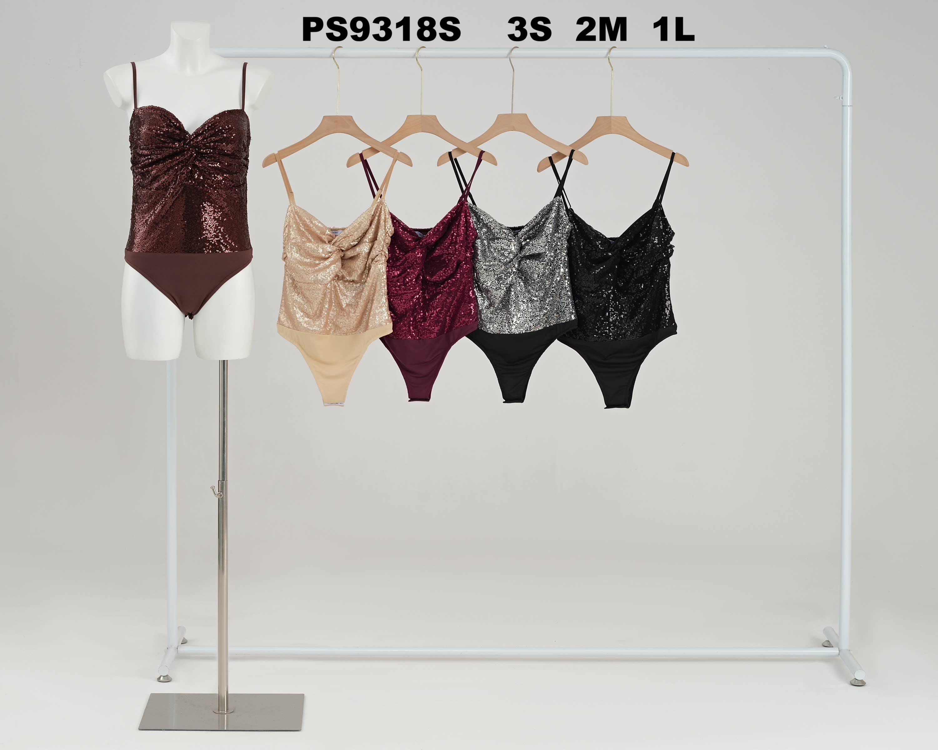 Chilli Girl Collection – Großhandel Body – Damen – Körper mit Pailletten-Details6