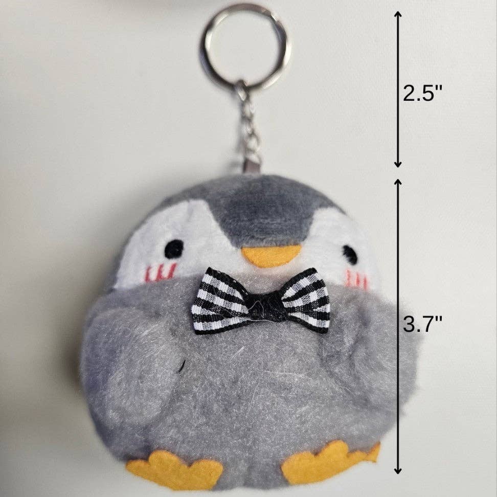 Crover - Wholesale Keychain - Unisex - Mini Penguin Plush Keychains – Assorted Colors1