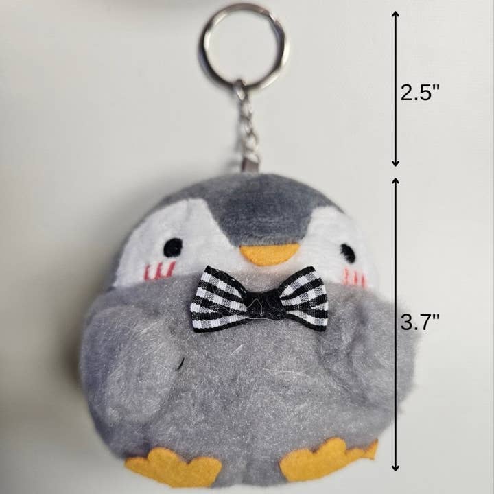 Crover - Wholesale Keychain - Unisex - Mini Penguin Plush Keychains β Assorted Colors1