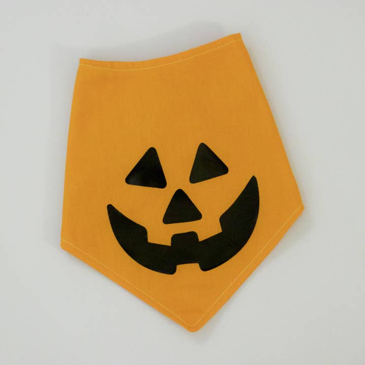 Jack O Lantern Kürbis Halloween Haustier-Halstücher Hunde & Katzen für den Großhandel von Wet Nosed Pup